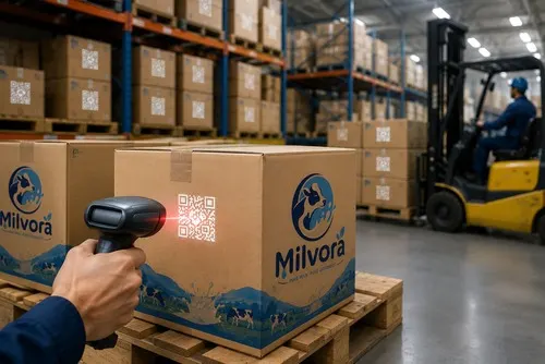Milvora product QR demo